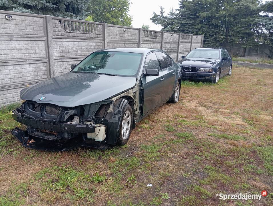 BMW E60 22 Benzyna Maska błotniki Drzwi Zderzak Lubin