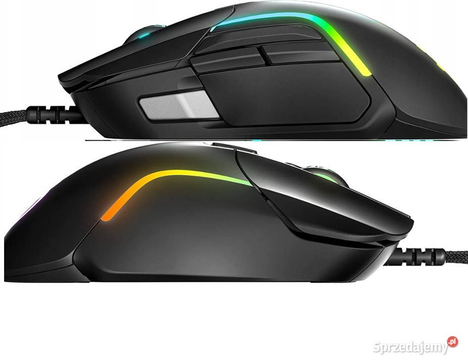NOWA Mysz gamingowa SteelSeries Rival 5 Kraków Ergonomiczny kształt Klawiatury i myszy