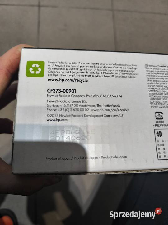 TONER ORYGINAŁ HP CB541A 125A NIEBIESKI 125A Drukarki i skanery Kamień Pomorski