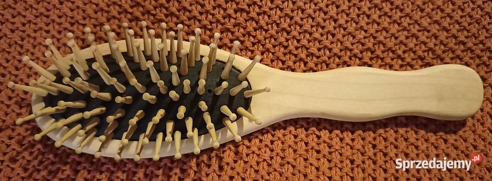 Szczotka drewniana delikatna skalpu wysyłka Warszawa