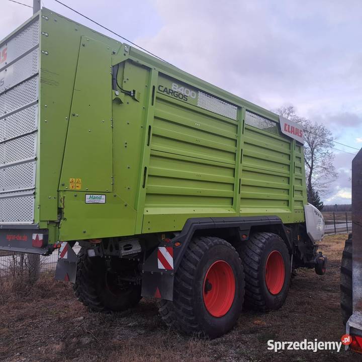 Przyczepa samozbierająca claas cargos 8400 nieuszkodzony Śniadowo sprzedam
