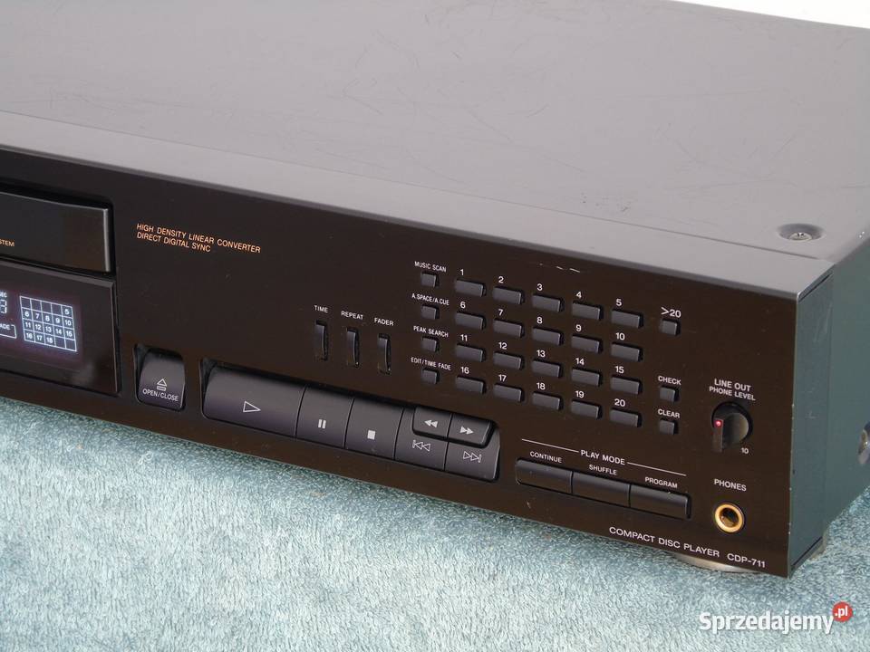 Świetne CD Sony CDP711 sprawny i ładny WYSYŁKA Odtwarzacze CD i MD podkarpackie Jasło