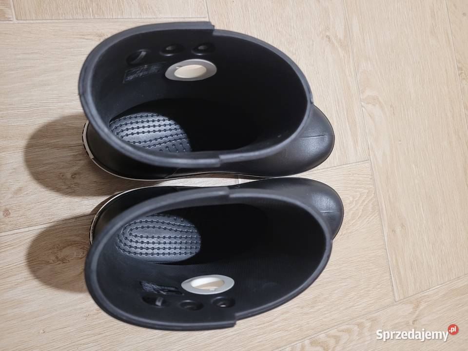 Sprzedam kalosze damskie CROCS czarne Juant Obuwie sportowe dolnośląskie Wrocław sprzedam