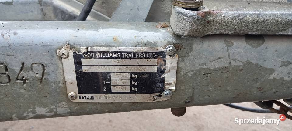 Przyczepka ifor williams Opole Lubelskie