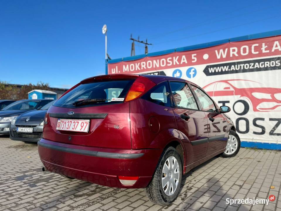 Ford Focus 16 Benzyna Klimatyzacja Elektryka Wrocław