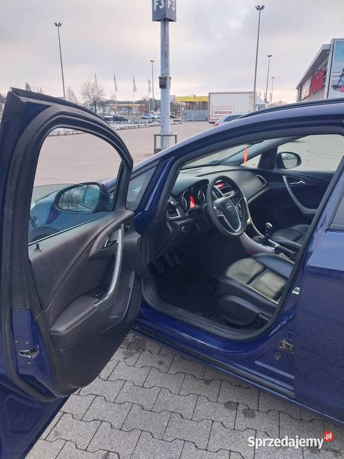 Opel Astra J 17 CDTI 2012 skórzane Warszawa