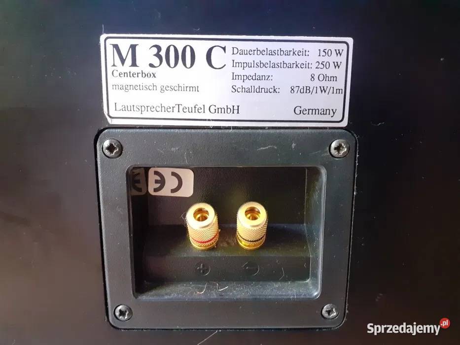 TEUFEL M300 kultowy zestaw kolumn do kina Pozostałe Owińska