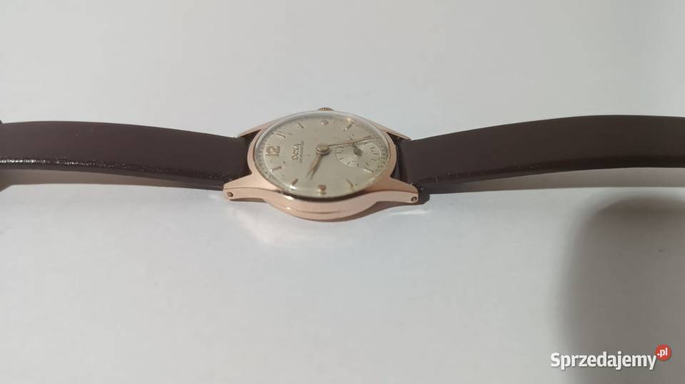 Zegarek Damski Doxa AntiMagnetique złoto 585 Katowice