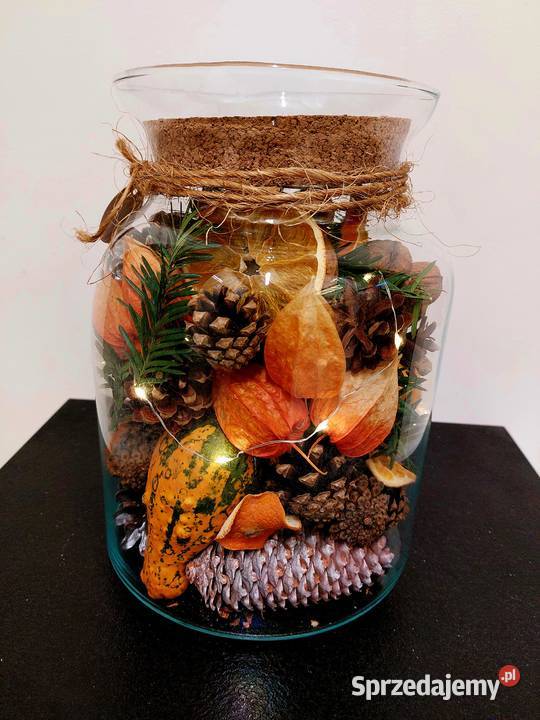 Dekoracja świąteczna w słoju śląskie Chorzów sprzedam