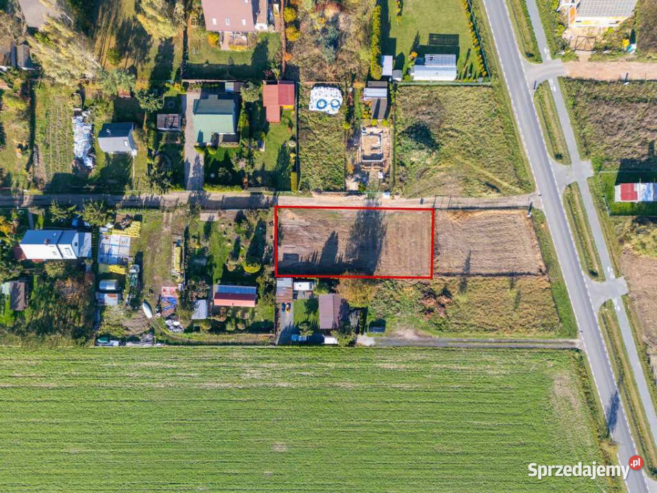 Zbuduj dom jeziorem Strykowo 150 m wody 18.5m wielkopolskie sprzedam