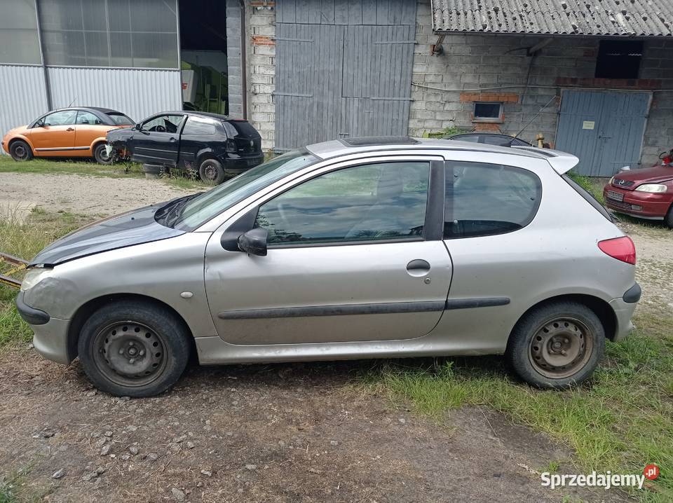Peugeot 206 11 44 kW 2001 r dawca części osobowe Szklarka Myślniewska sprzedam
