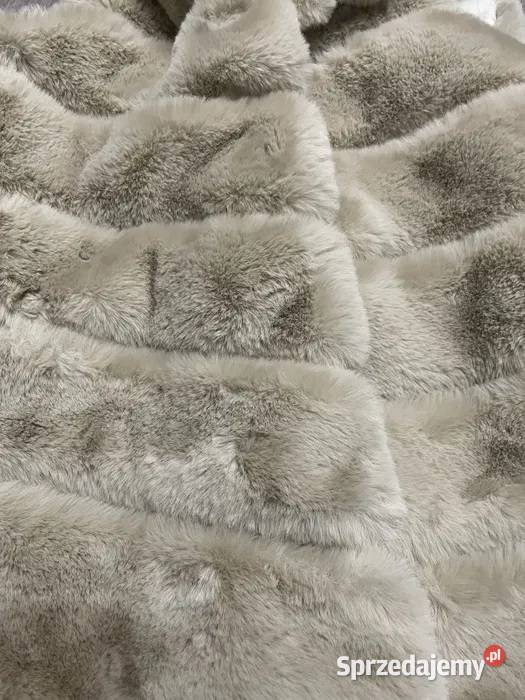 Kamizelka bezrękawnik futerko 38 M firmy TU brązowy/beżowy Chełm