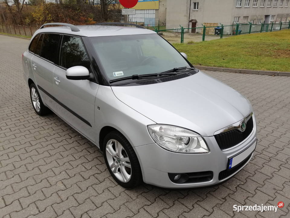Skoda Fabia II Combi 14 16V 85 Zarejestrowany w wielkopolskie