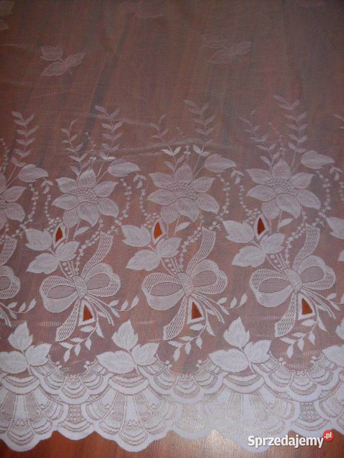 firana gotowakrem 160 x 200 dwie sztuki Wrocław