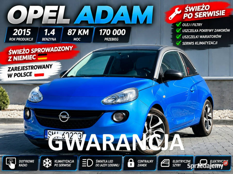 Opel Adam 14 benz 87 Mikołów