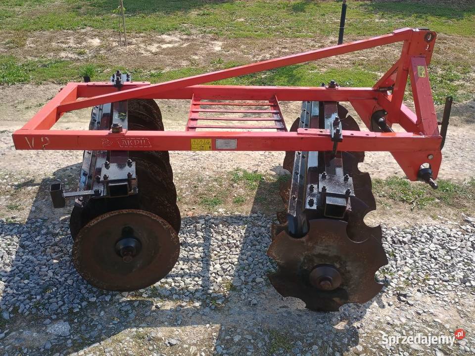 Brona talerzowa Akpil 2x8 szerokość 18 m Mało Izbica