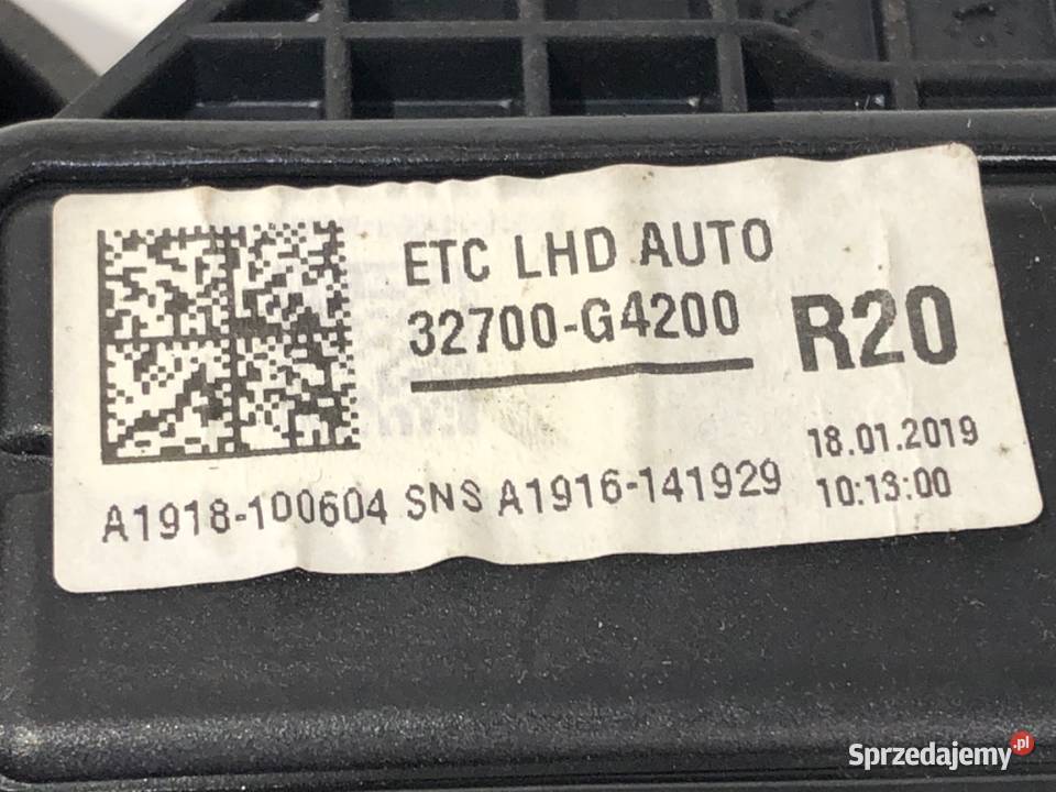 POTENCJOMETR GAZU HYUNDAI i30 14 100 PEDAŁ osobowe Potencjometry