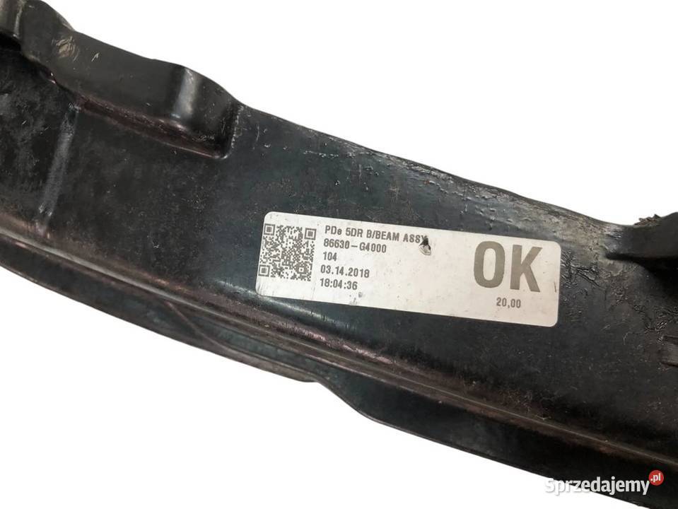 HYUNDAI I30 III HATCBACK 2017 BELKA ZDERZAKA osobowe Skarżysko-Kamienna sprzedam