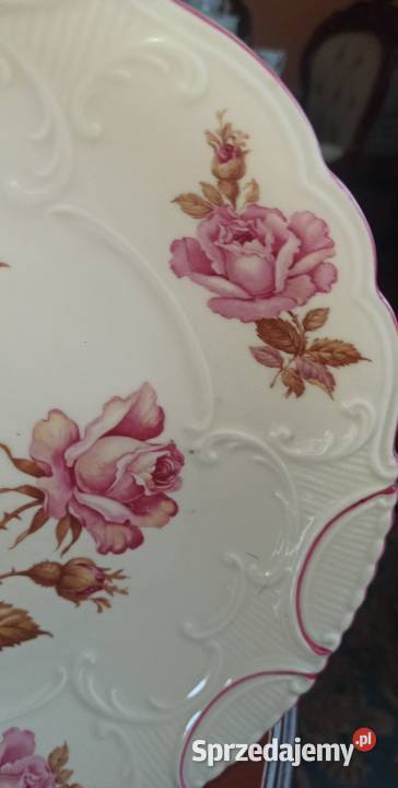 Patera Roschtzer Porzellanfabrik Unger Schilde Gdańsk