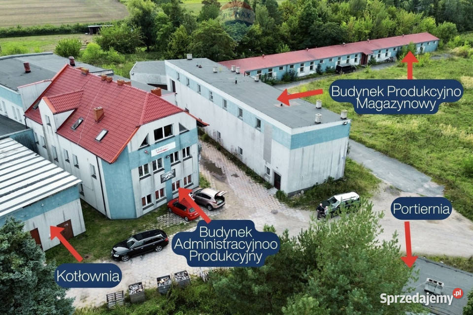 Uzbrojony kompleks 2 ha autostradzie A4 Hale i magazyny dolnośląskie Wiązów
