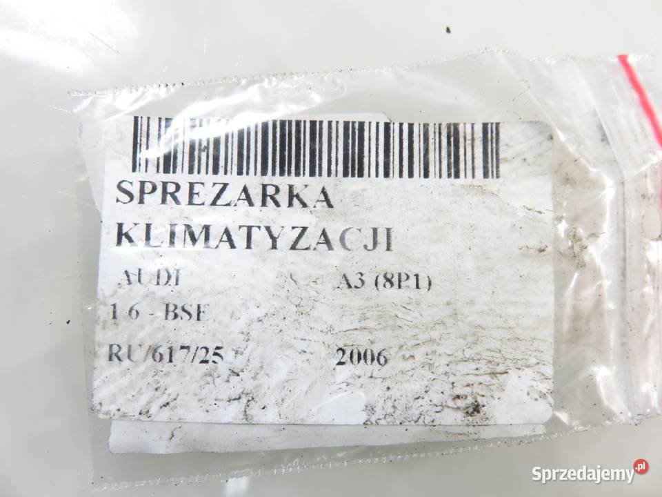 KOMPRESOR KLIMATYZACJI AUDI A3 8P1 16 1K0820803N małopolskie