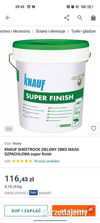 Masa szpachliwa Wodzisław Śląski