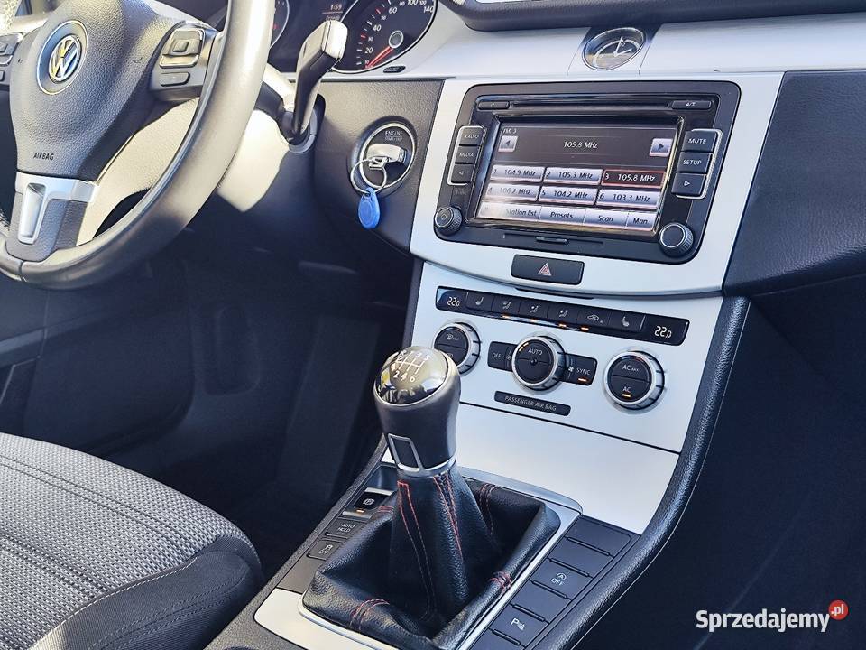 Volkswagen CC 20 TDI 140 top stan bixenon wielofunkcyjna kierownica Chocianów