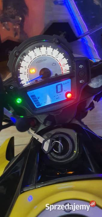 Kawasaki ER 6n ABS ER6N 2012r 8 Żółty pocisk z Kawasaki Zduńska Wola