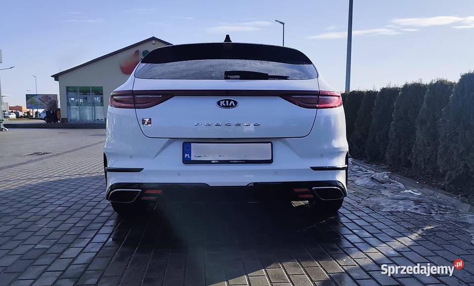 Kia ProCeed serwisowany w ASO biały 2019 r benzyna kujawsko-pomorskie Piastoszyn