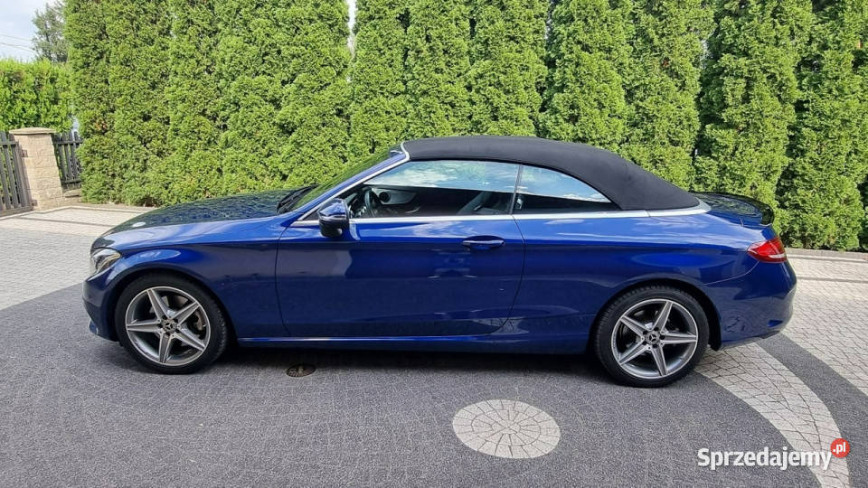Mercedes C 200 Cabrio Full Led Kamera 360 czujnik parkowania mazowieckie Płońsk