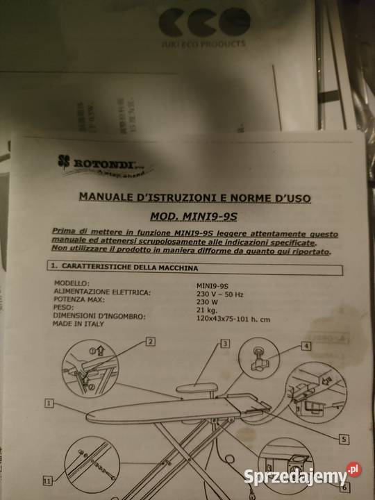 Żelazko z deską i stacją parową Puławy