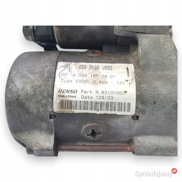 ROZRUSZNIK Smart Fortwo 450 Roadster 06 07 Denso Chełm