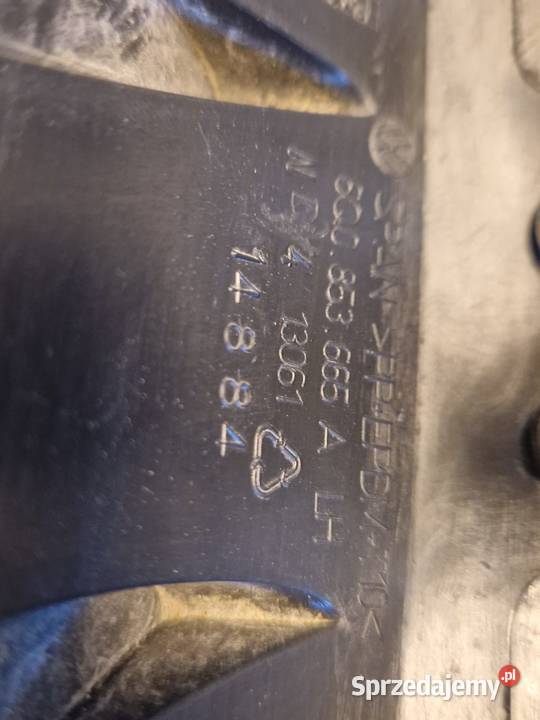 Kratka zderzaka VW Polo 200105 strona lewa Zbiorniki płynu do spryskiwaczy wielkopolskie Kwilcz sprzedam