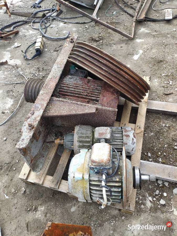 Silnik 22 kW solidne koła pasowe Gniezno