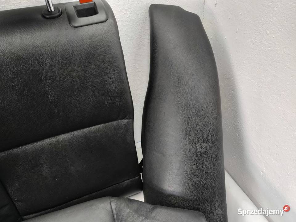 KANAPA TYŁ TYLNA BOCZKI KOMPLET SKÓRA BMW E61