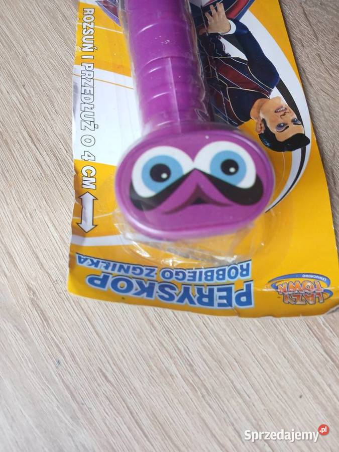 Zabawka peryskop Robbiego Zgniłka Lazy Town Chrzanów