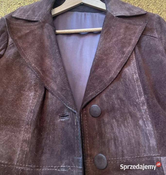 Kurtka vinted brązowy/beżowy Radzymin sprzedam