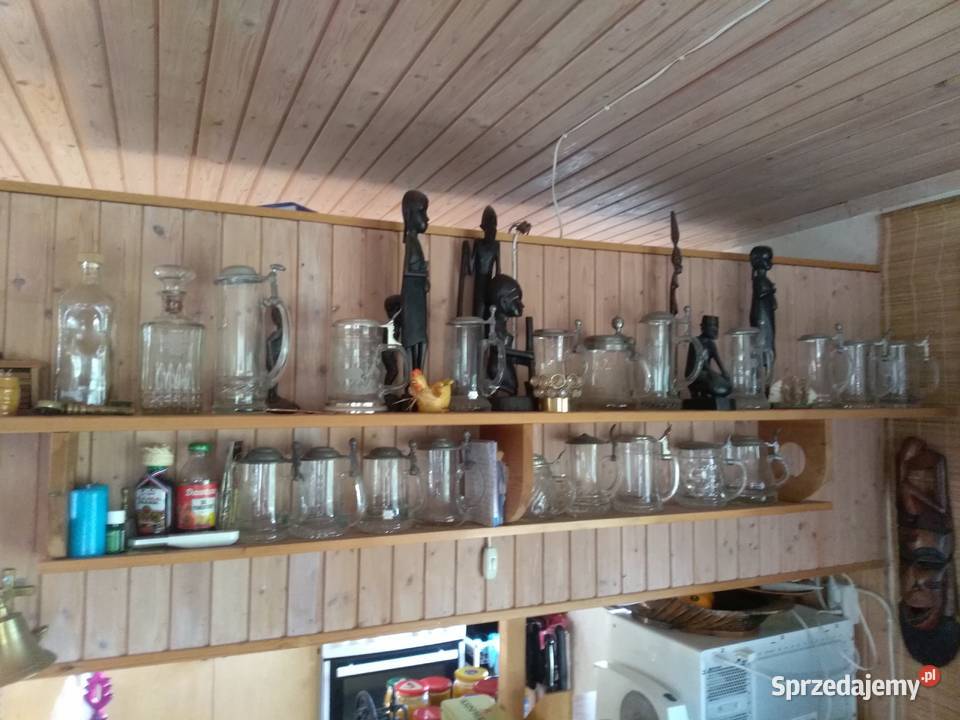 kufle krysztalowe z dekielkiem Puszczew
