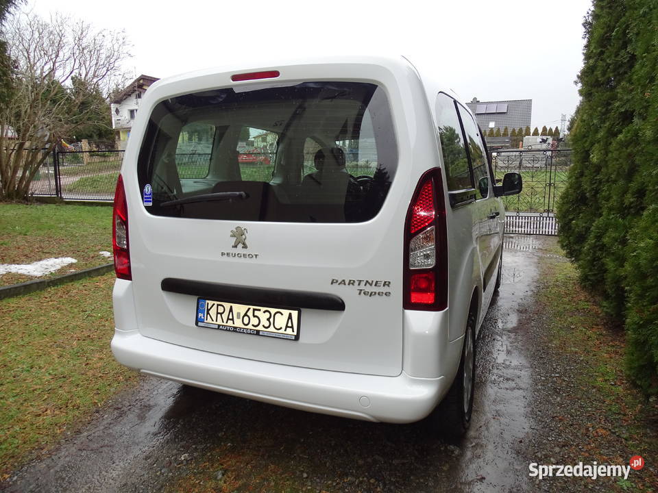 Peugeot Partner 16 BlueHdi 7 Osobowy Piękny Radziszów