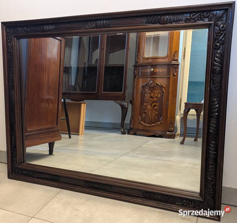 pięknie zdobione lustro sklep Dąbrowa Górnicza