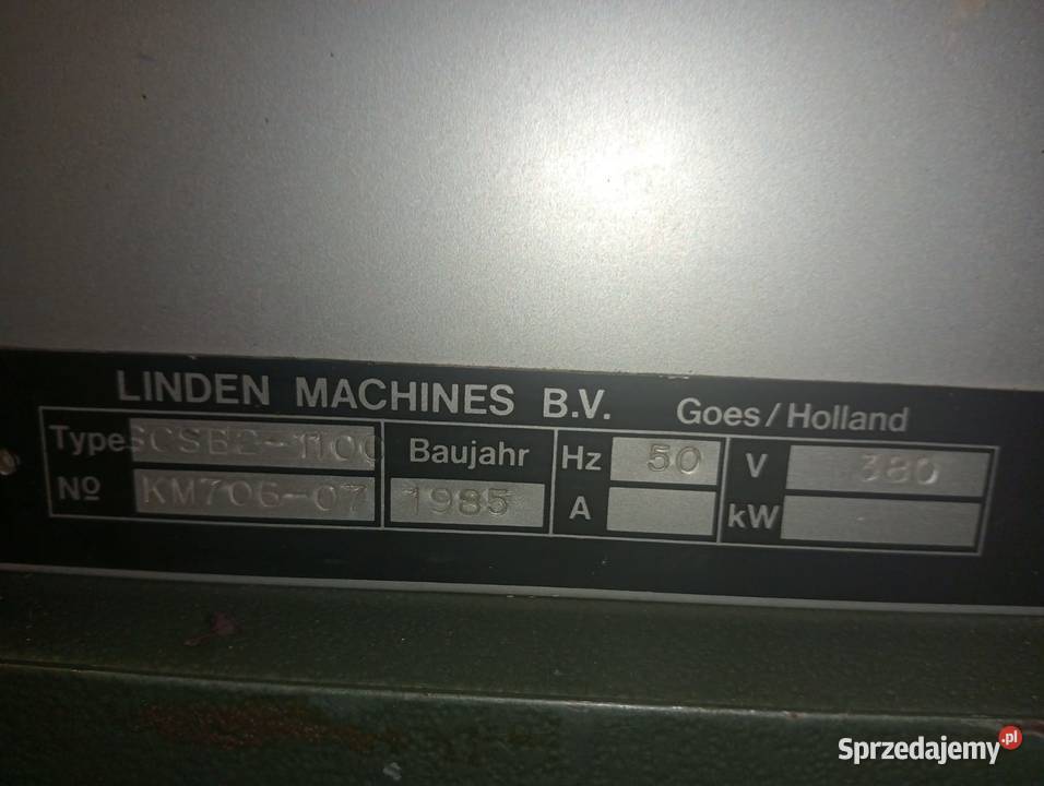 Szlifierka szerokotaśmowa Sandigmaster SCSB21100