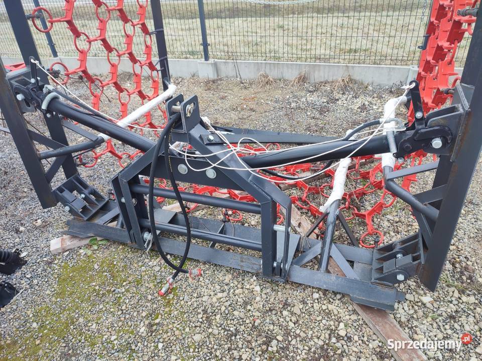 Włóka Łąkowa Polowa MetalTechnik DOWÓZ cała nieuszkodzony Dobre Miasto