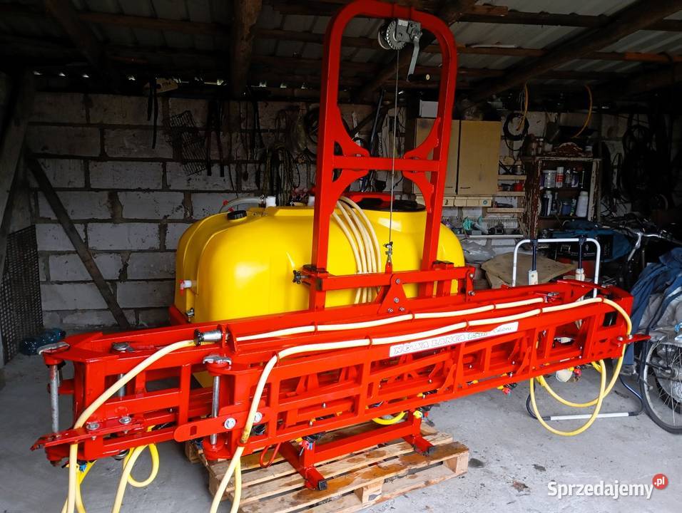 Biardzki zawieszany opryskiwacz 600L Belka 15M warmińsko-mazurskie