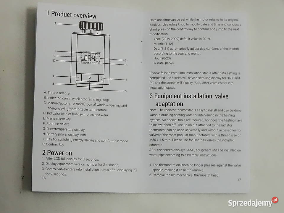 Inteligentna głowica termostatyczna do Biłgoraj
