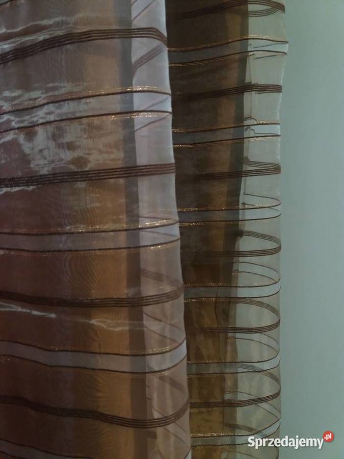 Zasłony 2 sztuki Dekoracje i ozdoby Chorzów