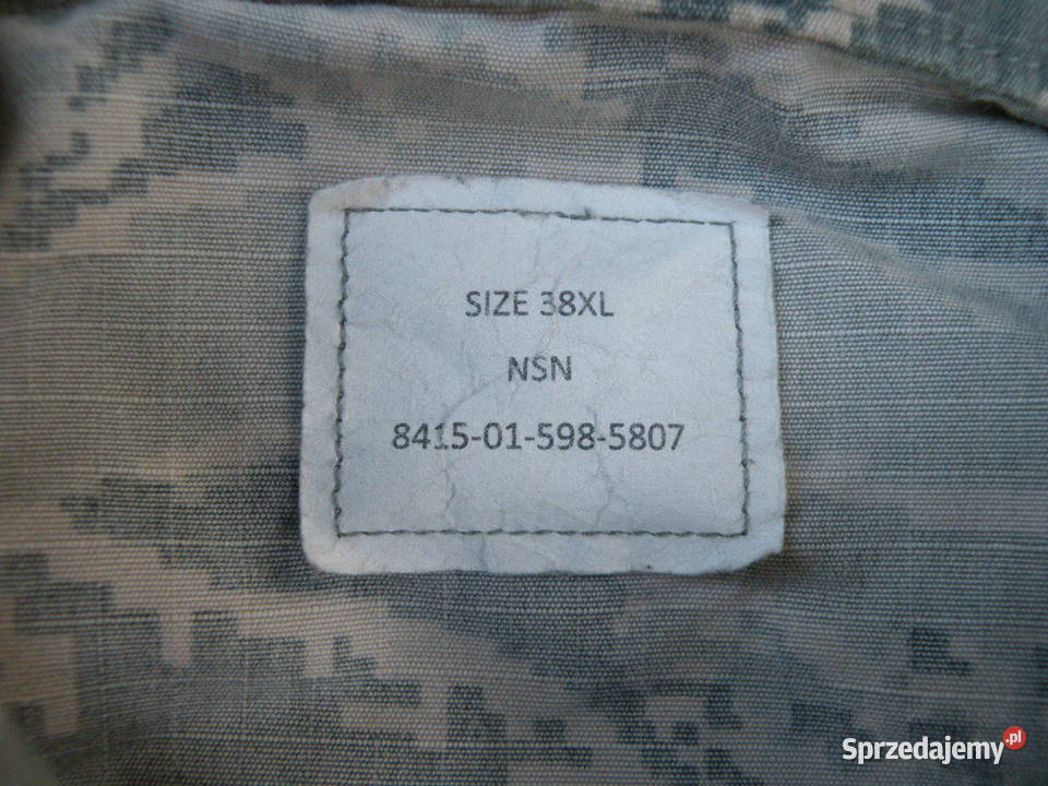 Bluza USAF ABU tiger stripes ripstop 38XL Wrocław