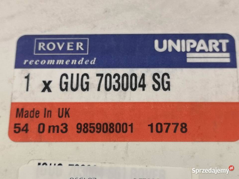 USZCZELKA MISKI OLEJOWEJ ROVER STREETWISE 2005 osobowe