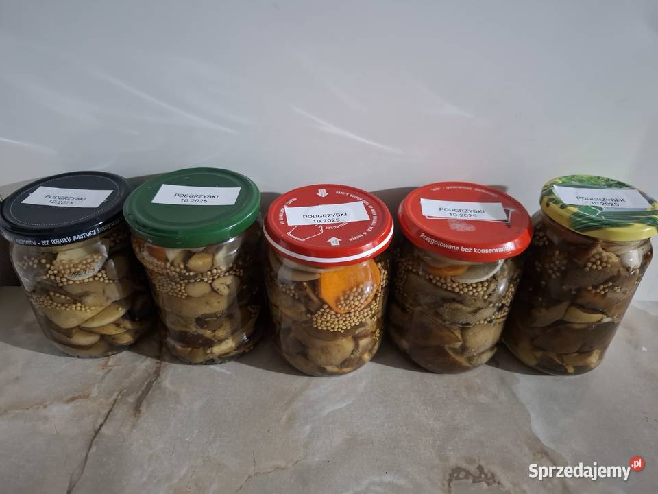 Borowiki podgrzybki marynowane w zalewie octowej Grzyby Czyżowice