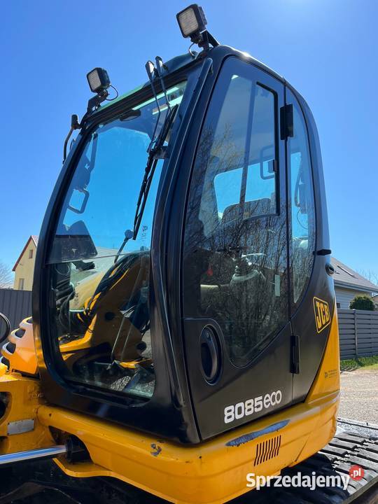 koparka JCB 8085 rototill Kobylin-Kruszewo