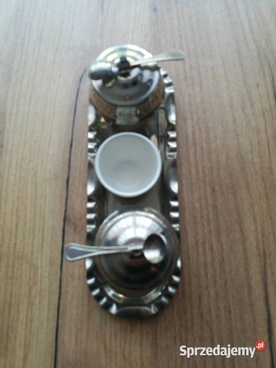 Zestaw do musztardy sosu mini prl Choszczno sprzedam